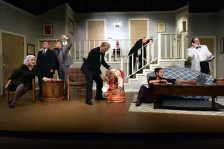 Bww Review It S No Rumor Neil Simon S Rumors Is A Rollicking