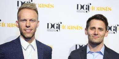 Benj Pasek and Justin Paul at Work on THE OREGON TRAIL Musical