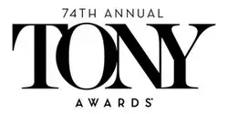 Última hora: Los 74o premios Tony anuales se emitirán este septiembre (en dos partes)