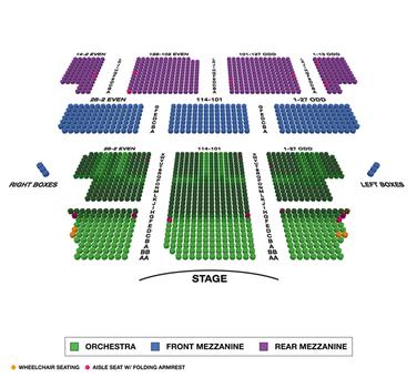 Majestic Theatre On Broadway Theater Info Seating Chart