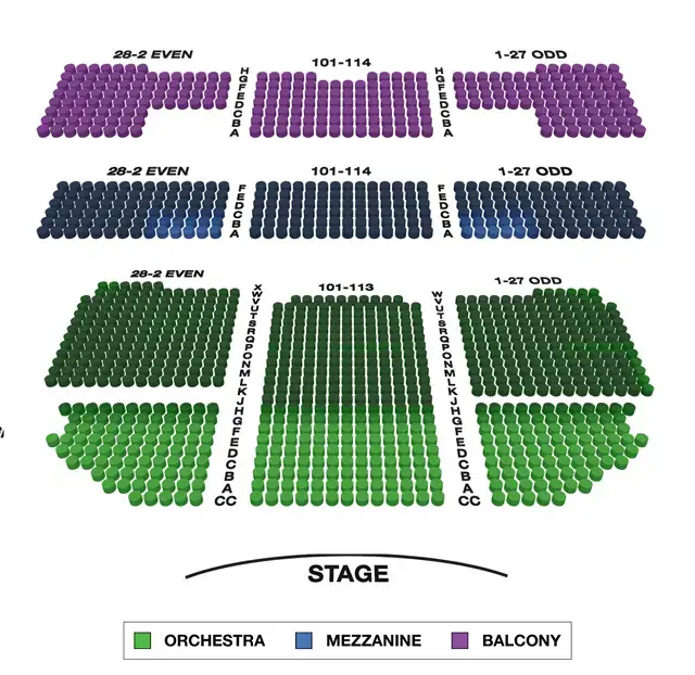 Alice Griffin Box Theatre Seating Chart