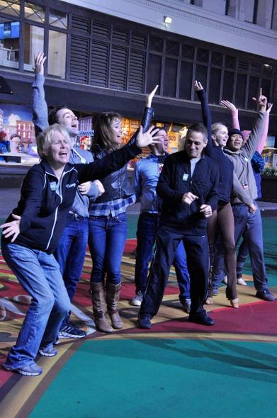 Photo Coverage: Inside Rehearsal for Macy's 88th Annual Thanksgiving Day Parade with HONEYMOON IN VEGAS, ON THE TOWN & More