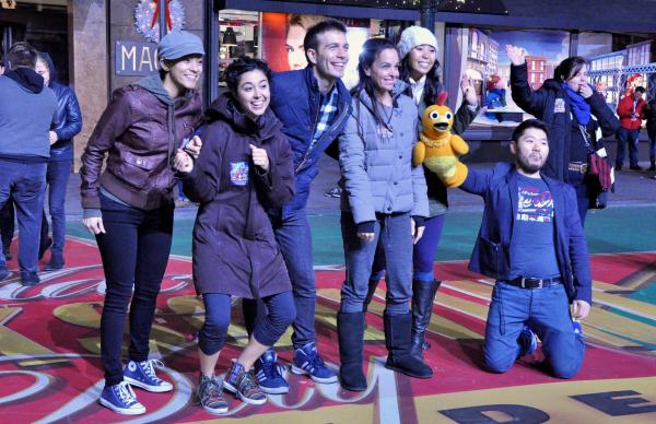 Photo Coverage: Inside Rehearsal for Macy's 88th Annual Thanksgiving Day Parade with Quvenzhane Wallis, the Cast of NBC's PETER PAN & More