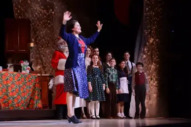 Photos A Christmas Story Cast Takes Opening Night Bows At Paper Mill Playhouse