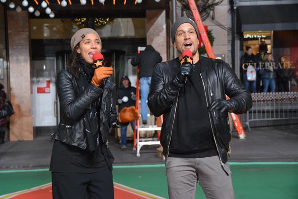 Photo Coverage: Casts of CATS, WAITRESS & More Rehearse for the Macy's Thanksgiving Day Parade!
