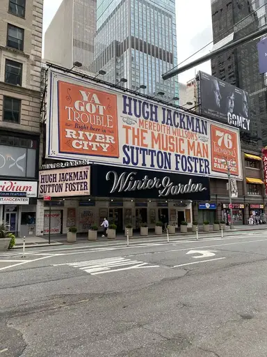 The Music Man is up on the Marquee!!
