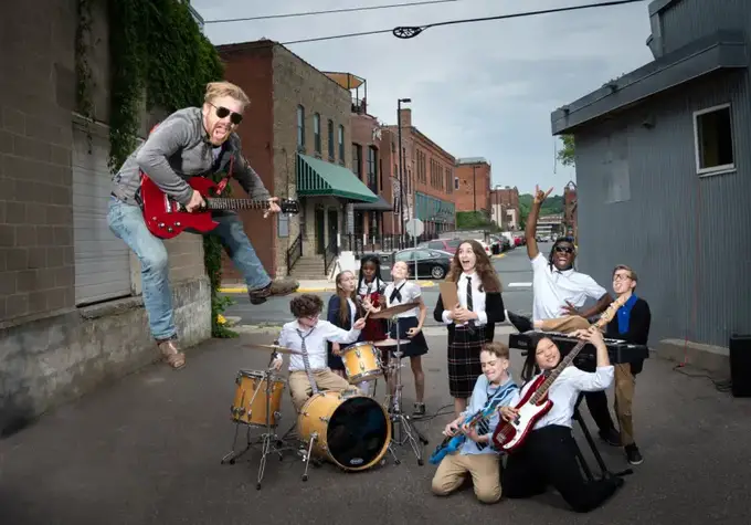 Dewey Finn and the School of Rock Band
