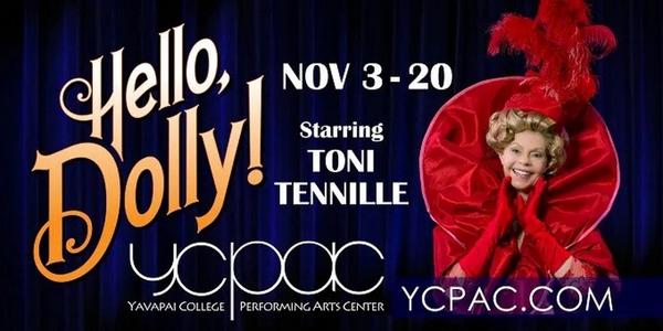 Toni Tennille To Lead HELLO, DOLLY! at Yavapai College Performance Hall in Prescott, AZ Video